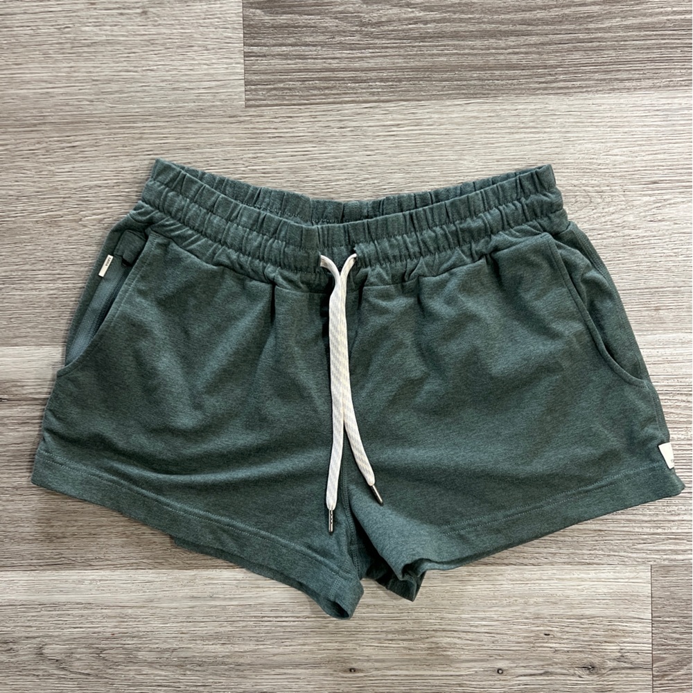 Women's Green Casual Shorts